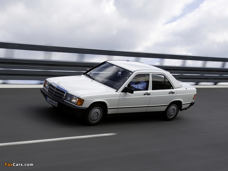 Mercedes-Benz 190 E (W201) 1982–88 wallpapers (800 x 600)