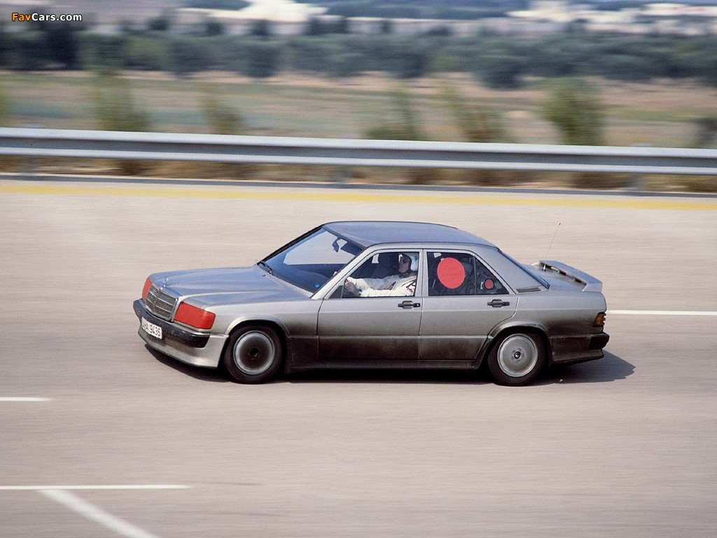 Mercedes-Benz 190 E 2.3-16 Record Car (W201) 1983 images (1024 x 768)