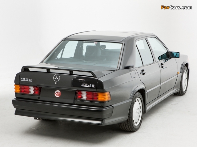 Mercedes-Benz 190 E 2.3-16 UK-spec (W201) 1984–88 photos (640 x 480)