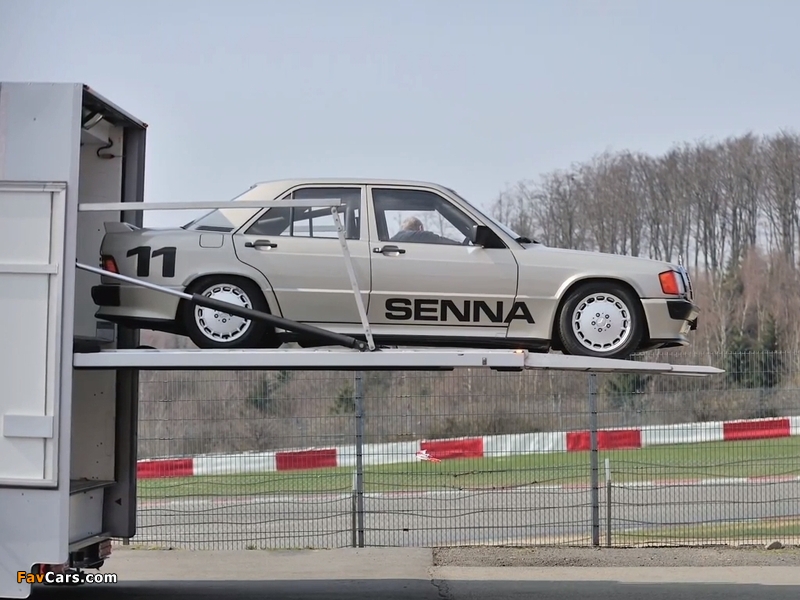 Mercedes-Benz 190 E 2.3-16 Race Car (W201) 1984 photos (800 x 600)