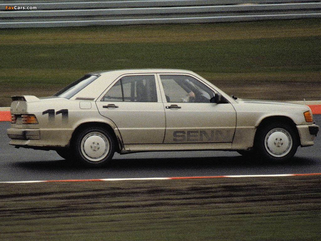 Mercedes-Benz 190 E 2.3-16 Race Car (W201) 1984 pictures (1024 x 768)