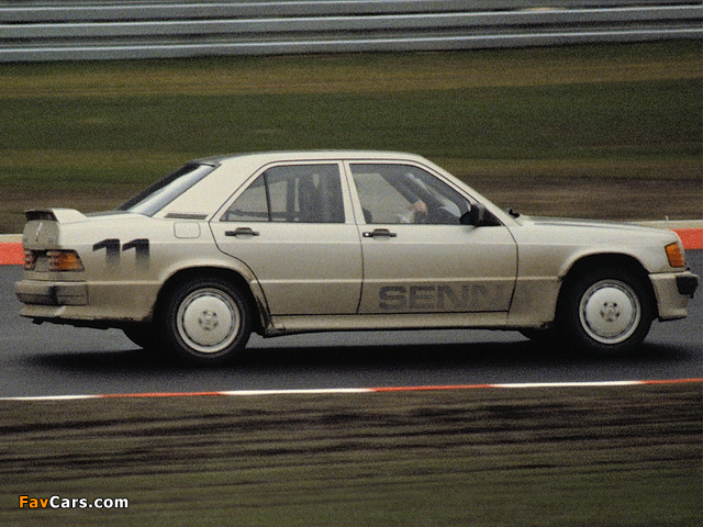 Mercedes-Benz 190 E 2.3-16 Race Car (W201) 1984 pictures (640 x 480)