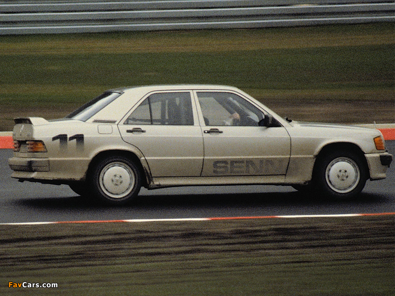 Mercedes-Benz 190 E 2.3-16 Race Car (W201) 1984 pictures (800 x 600)