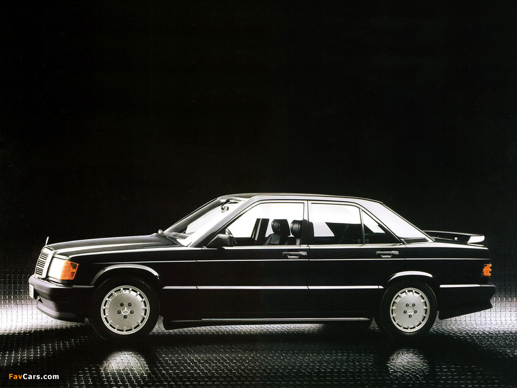 Mercedes-Benz 190 E 2.3-16 (W201) 1984–88 wallpapers (1024 x 768)