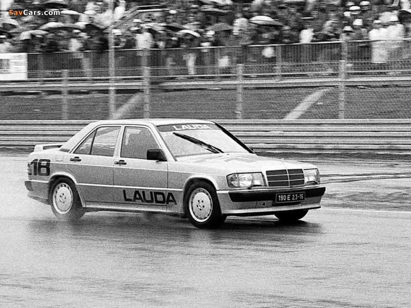 Mercedes-Benz 190 E 2.3-16 Race Car (W201) 1984 wallpapers (800 x 600)