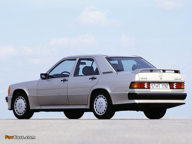 Mercedes-Benz 190 E 2.3-16 (W201) 1984–88 wallpapers (640 x 480)