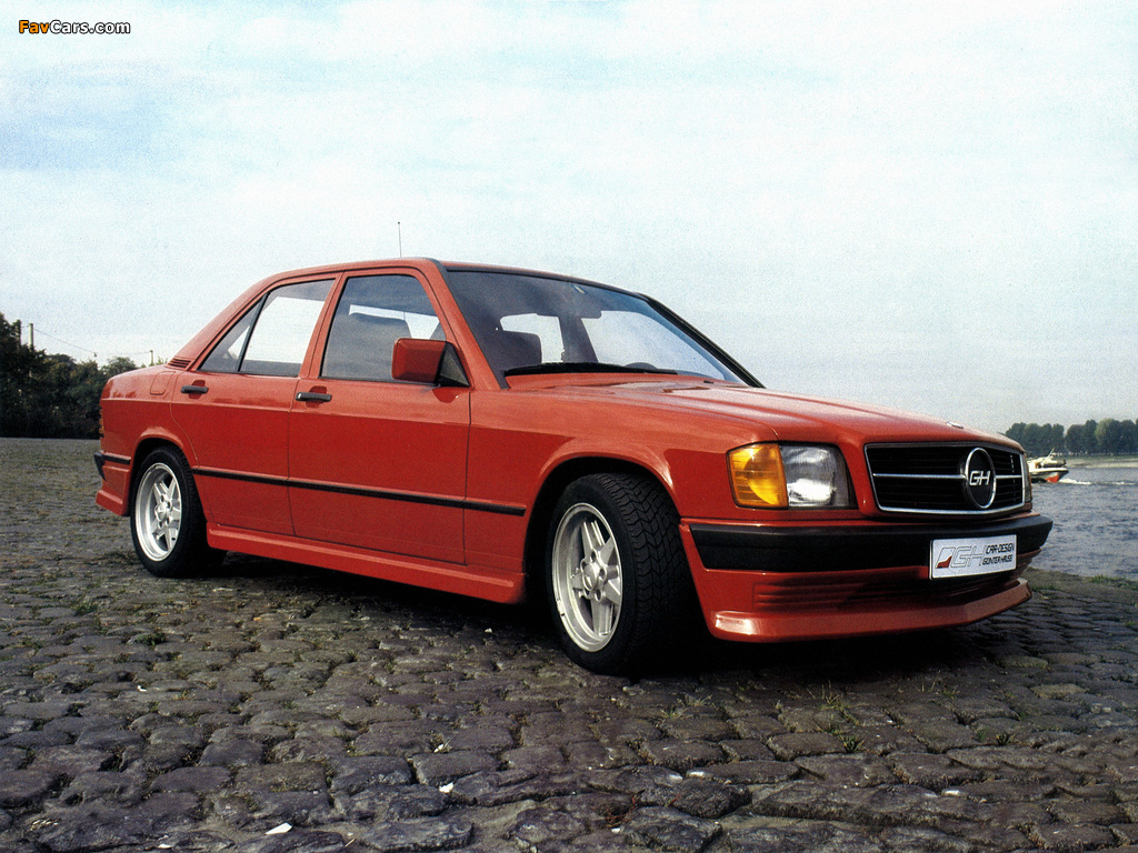 GH Car-Design Mercedes-Benz 190 (W201) 1985 wallpapers (1024 x 768)