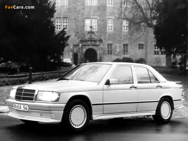 Kamei Mercedes-Benz 190 E X1 (W201) 1986–88 images (640 x 480)