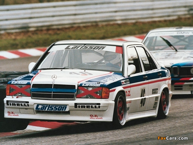 Mercedes-Benz 190 E 2.3-16 DTM (W201) 1986–89 pictures (640 x 480)