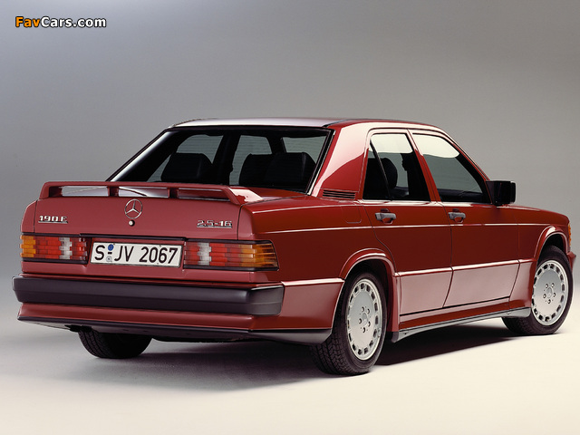 Mercedes-Benz 190 E 2.5-16 (W201) 1988–93 images (640 x 480)