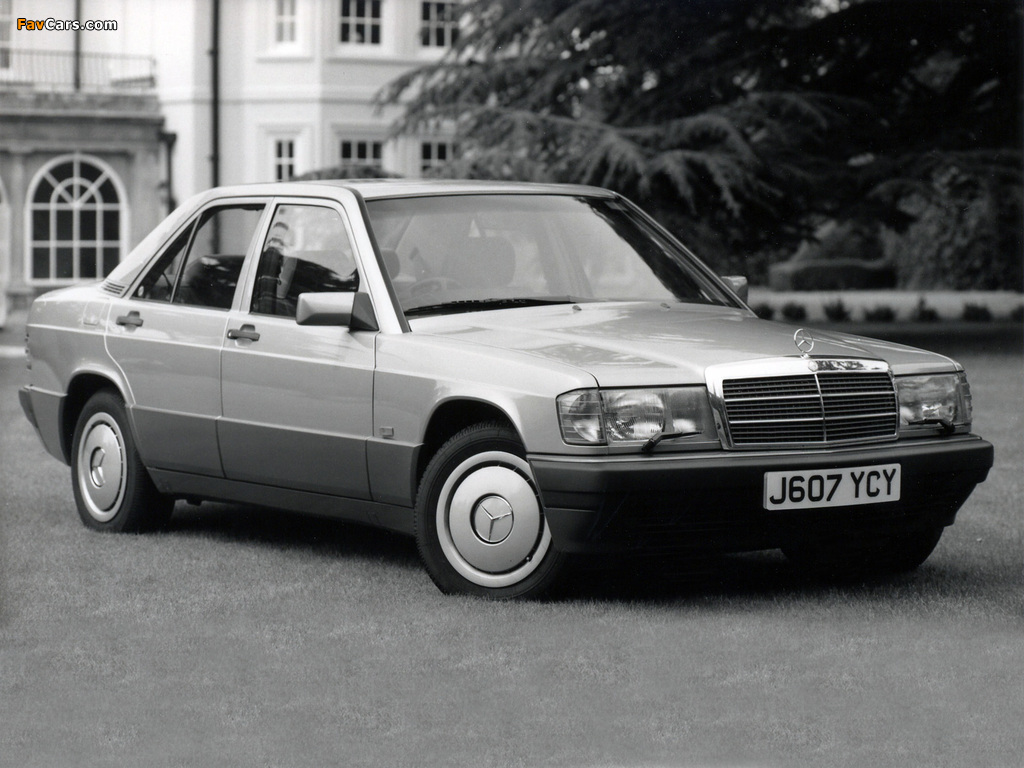 Mercedes-Benz 190 E UK-spec (W201) 1988–93 images (1024 x 768)