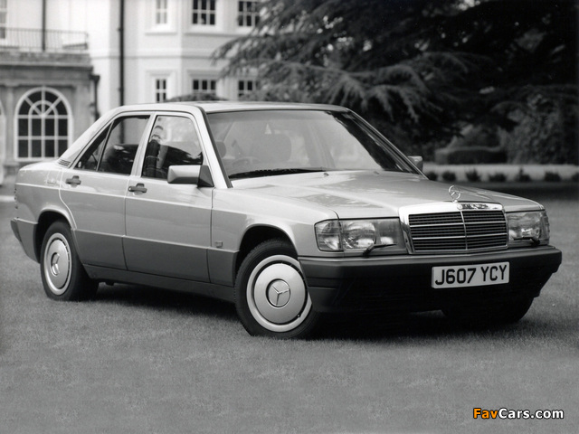 Mercedes-Benz 190 E UK-spec (W201) 1988–93 images (640 x 480)