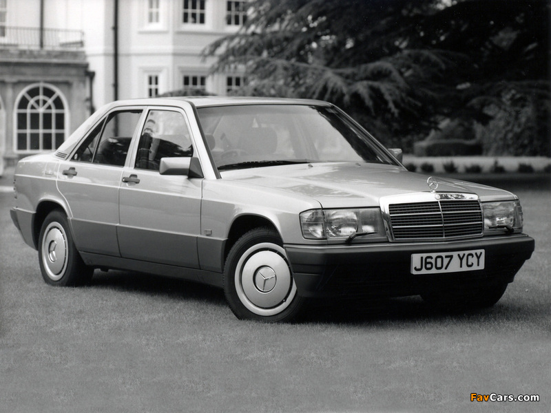 Mercedes-Benz 190 E UK-spec (W201) 1988–93 images (800 x 600)