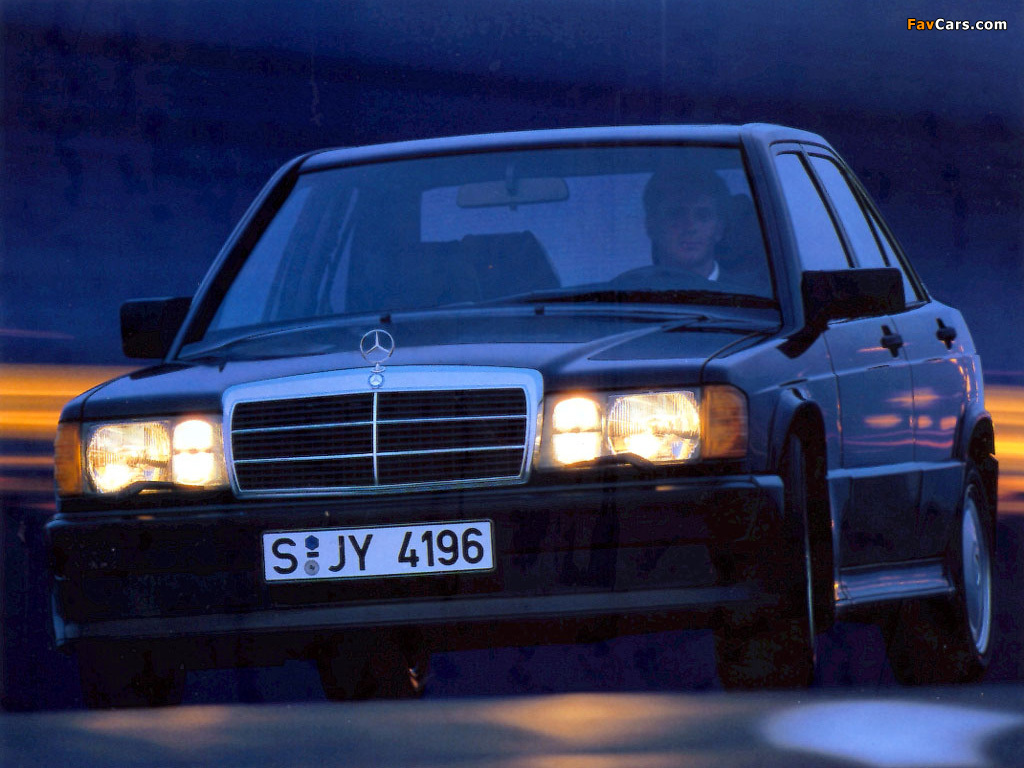 Mercedes-Benz 190 E 2.5-16 (W201) 1988–93 photos (1024 x 768)