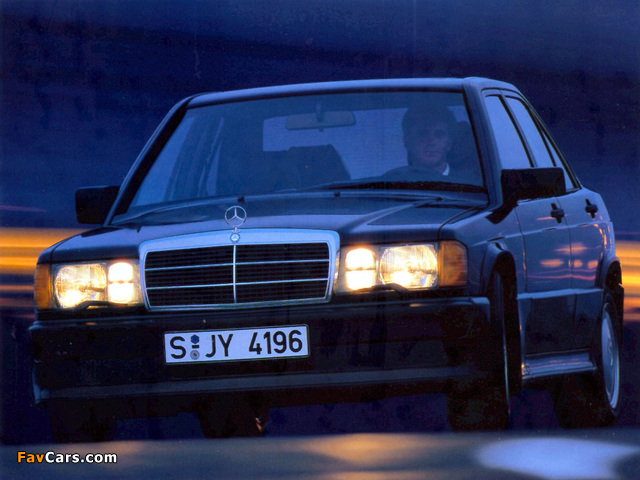 Mercedes-Benz 190 E 2.5-16 (W201) 1988–93 photos (640 x 480)