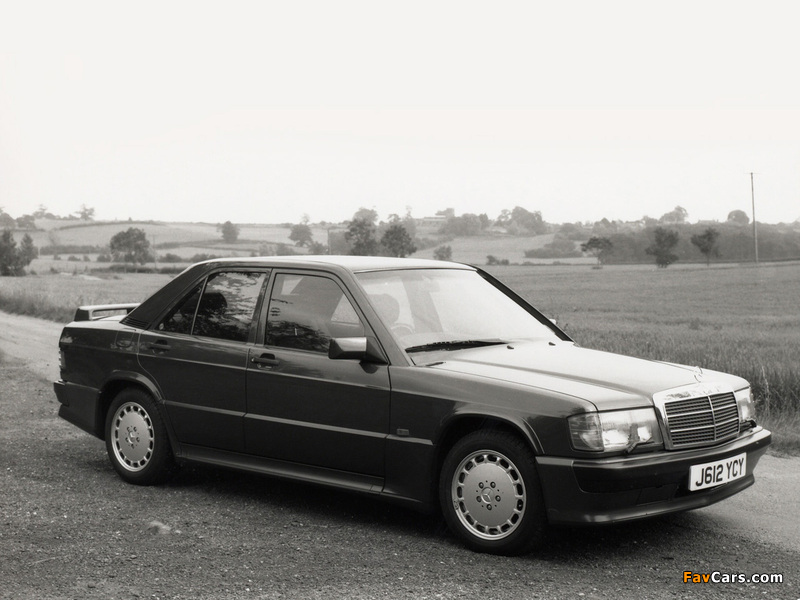 Mercedes-Benz 190 E 2.5-16 UK-spec (W201) 1988–93 photos (800 x 600)