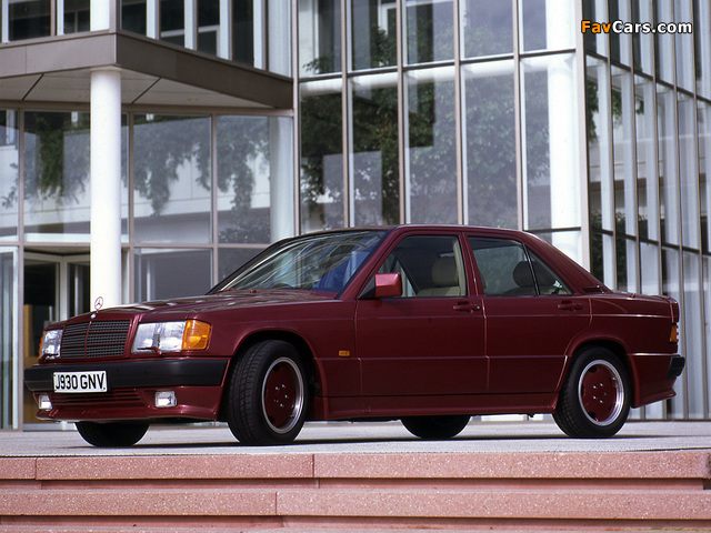 AMG 190 E 2.3 UK-spec (W201) 1988–93 pictures (640 x 480)