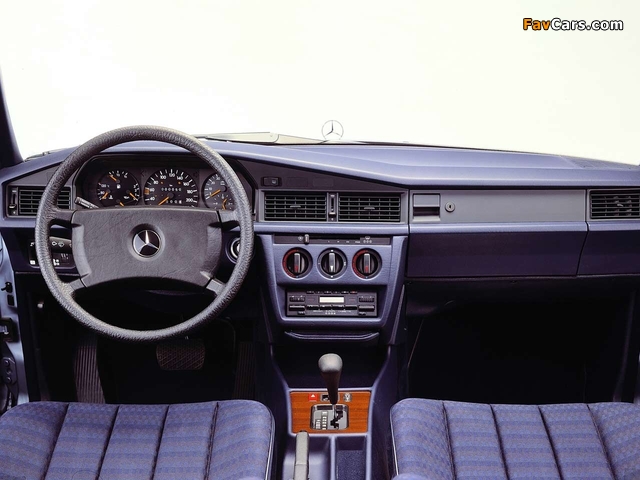 Mercedes-Benz 190 E (W201) 1988–93 pictures (640 x 480)