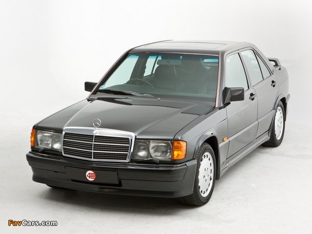 Mercedes-Benz 190 E 2.5-16 UK-spec (W201) 1988–93 pictures (640 x 480)