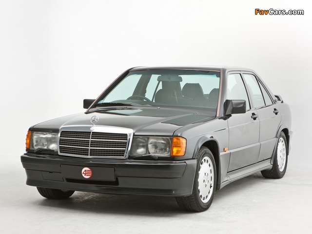 Mercedes-Benz 190 E 2.5-16 UK-spec (W201) 1988–93 pictures (640 x 480)