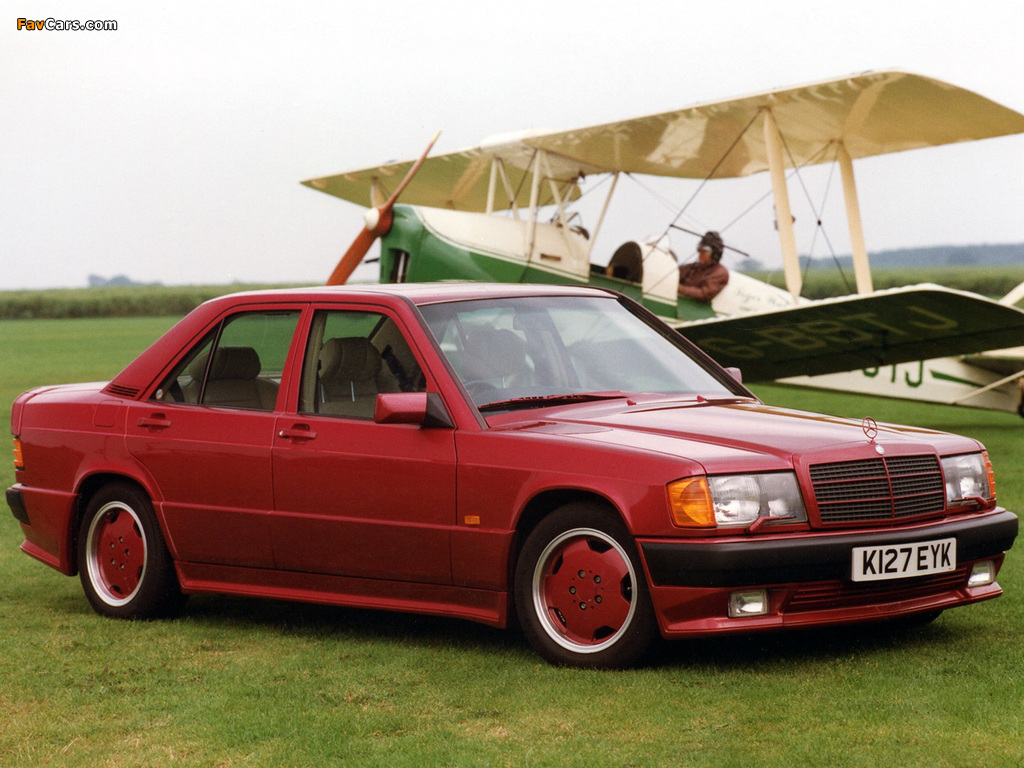 AMG 190 E 2.3 UK-spec (W201) 1988–93 wallpapers (1024 x 768)