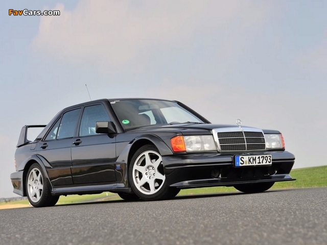 Mercedes-Benz 190 E 2.5-16 Evolution II (W201) 1990 images (640 x 480)