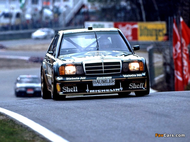Mercedes-Benz 190 E 2.5-16 Evolution II DTM (W201) 1991–93 photos (640 x 480)