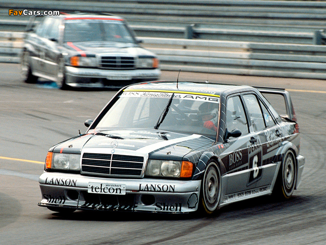 Mercedes-Benz 190 E 2.5-16 Evolution II DTM (W201) 1991–93 pictures (640 x 480)