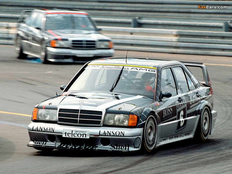 Mercedes-Benz 190 E 2.5-16 Evolution II DTM (W201) 1991–93 pictures (800 x 600)