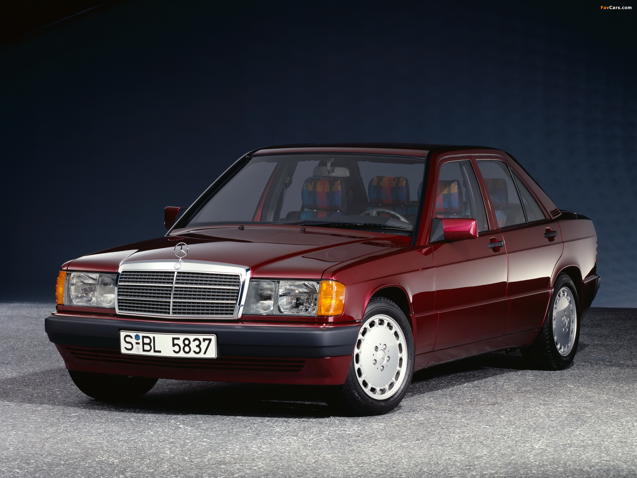 Mercedes-Benz 190 E 1.8 Avantgarde Rosso (W201) 1992 pictures (2048 x 1536)