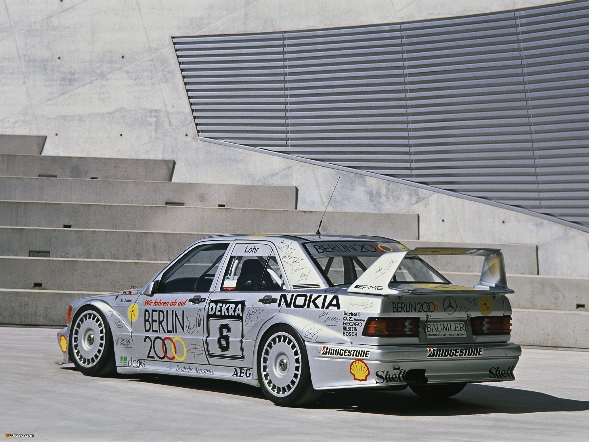 AMG 190 E 2.5-16 Evolution II DTM Berlin 2000 (W201) 1993–94 pictures (2048 x 1536)