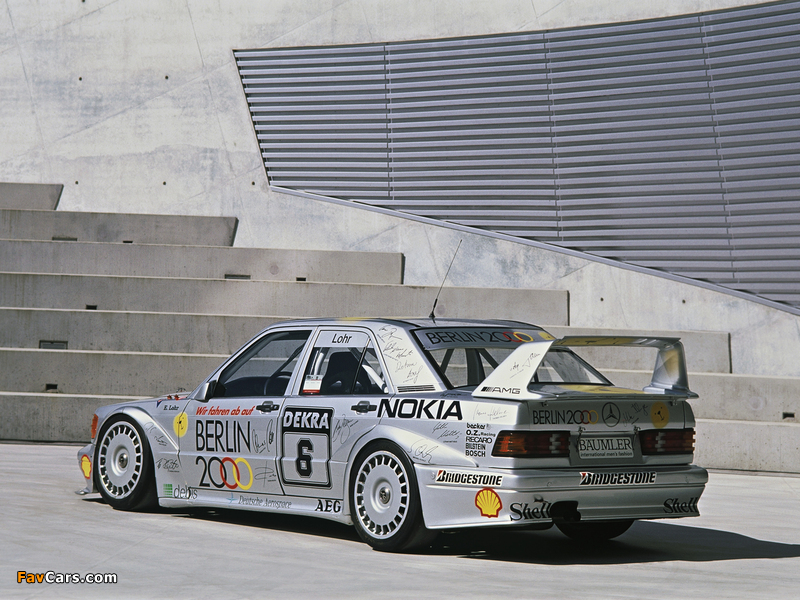 AMG 190 E 2.5-16 Evolution II DTM Berlin 2000 (W201) 1993–94 pictures (800 x 600)