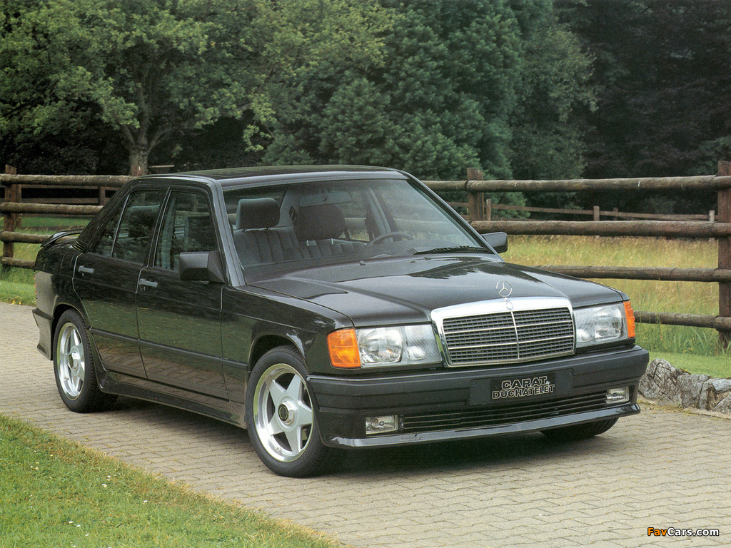 Carat by Duchatelet Mercedes-Benz 190 E (W201) images (1024 x 768)