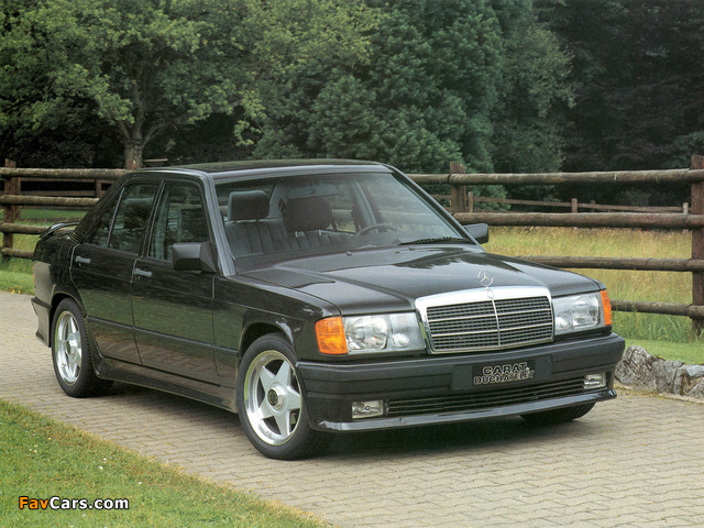 Carat by Duchatelet Mercedes-Benz 190 E (W201) images (640 x 480)