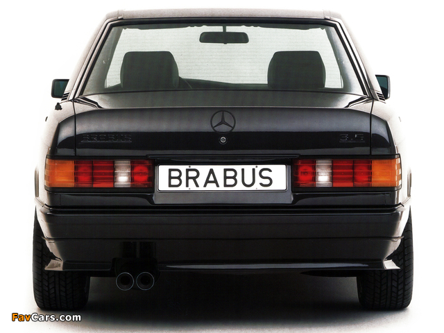 Brabus Mercedes-Benz 190 E 3.5 (W201) images (640 x 480)