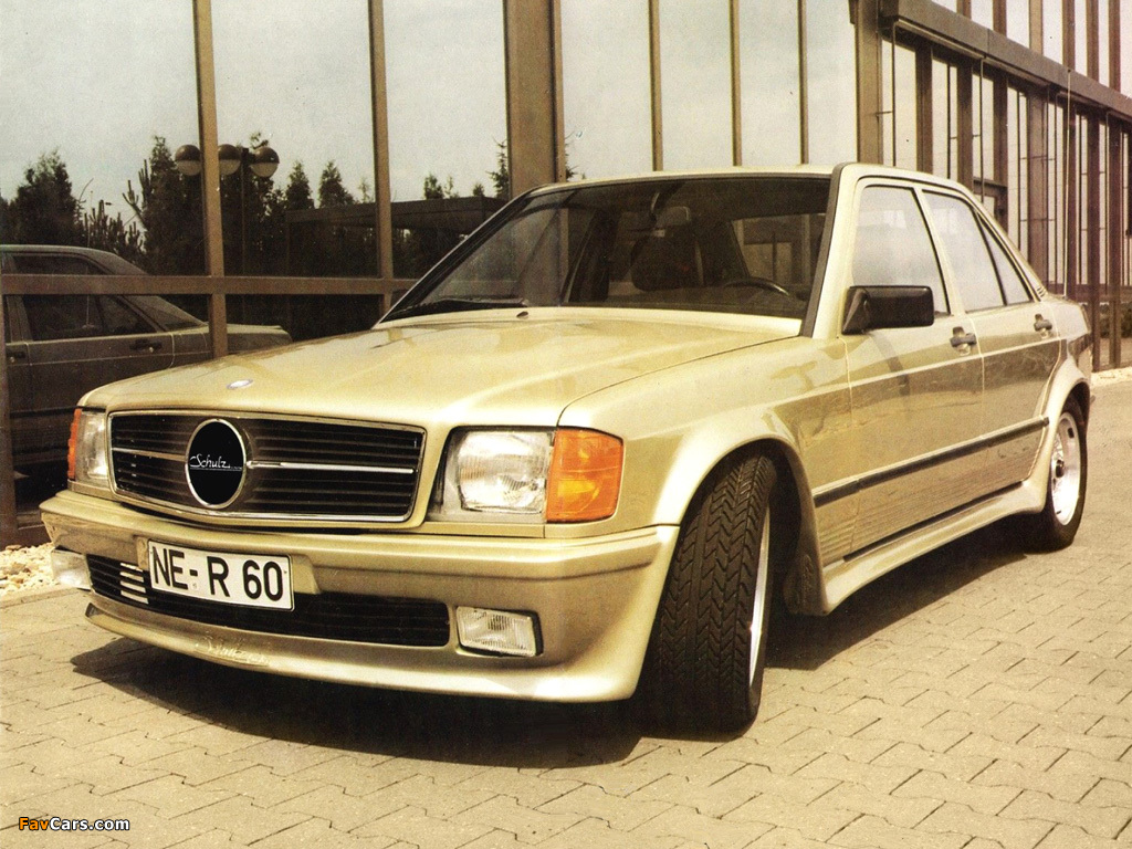Schulz Tuning Mercedes-Benz 190 E (W201) wallpapers (1024 x 768)