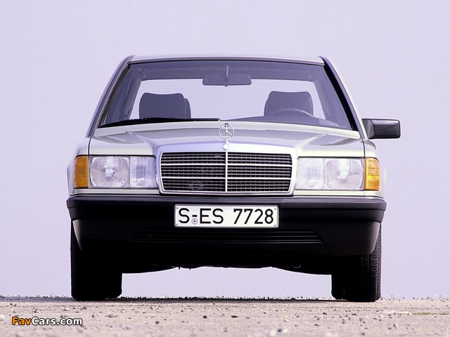 Photos of Mercedes-Benz 190 E (W201) 1982–88 (640 x 480)