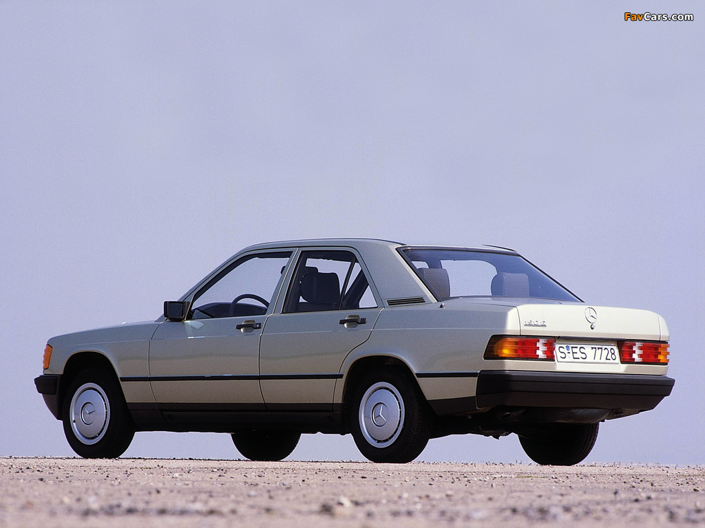 Photos of Mercedes-Benz 190 E (W201) 1982–88 (1024 x 768)