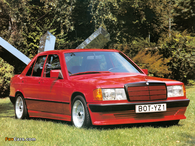 Photos of Brabus Mercedes-Benz 190 E 2.6 (W201) 1984–88 (640 x 480)