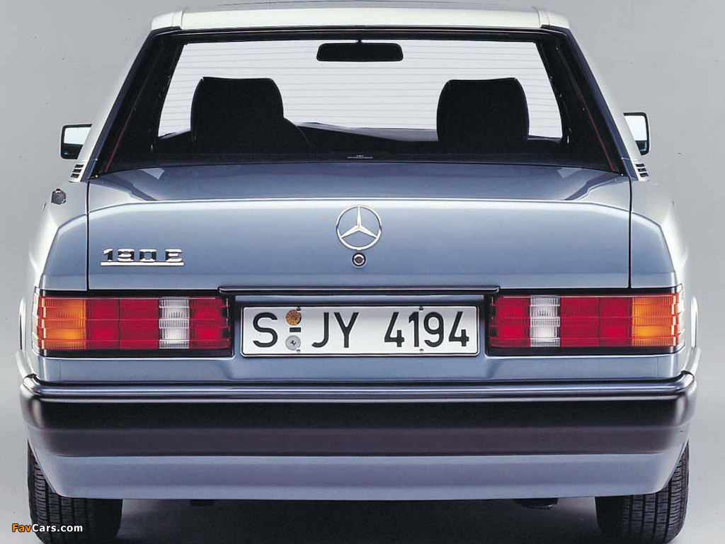 Photos of Mercedes-Benz 190 E (W201) 1988–93 (1024 x 768)