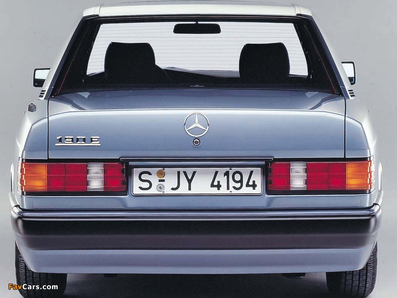 Photos of Mercedes-Benz 190 E (W201) 1988–93 (800 x 600)