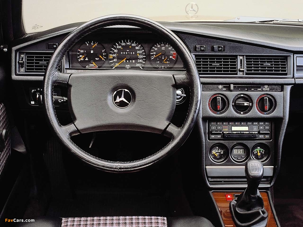 Pictures of Mercedes-Benz 190 E 2.3-16 (W201) 1984–88 (1024 x 768)