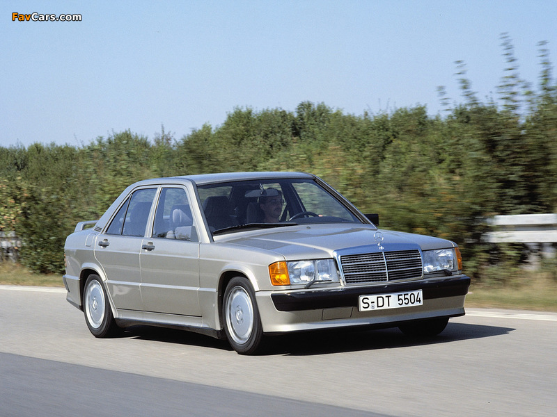 Pictures of Mercedes-Benz 190 E 2.3-16 (W201) 1984–88 (800 x 600)