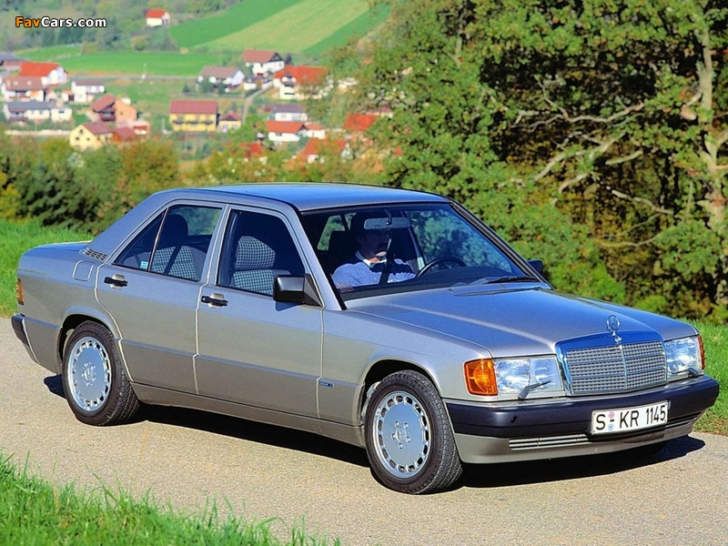 Pictures of Mercedes-Benz 190 E 2.3 (W201) 1988–93 (800 x 600)