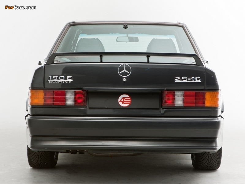 Pictures of Mercedes-Benz 190 E 2.5-16 UK-spec (W201) 1988–93 (800 x 600)