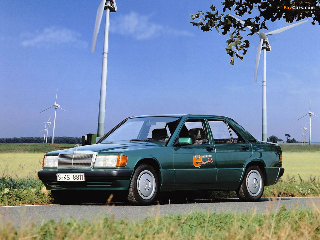Pictures of Mercedes-Benz 190 Elektroantrieb (W201) 1991 (1024 x 768)