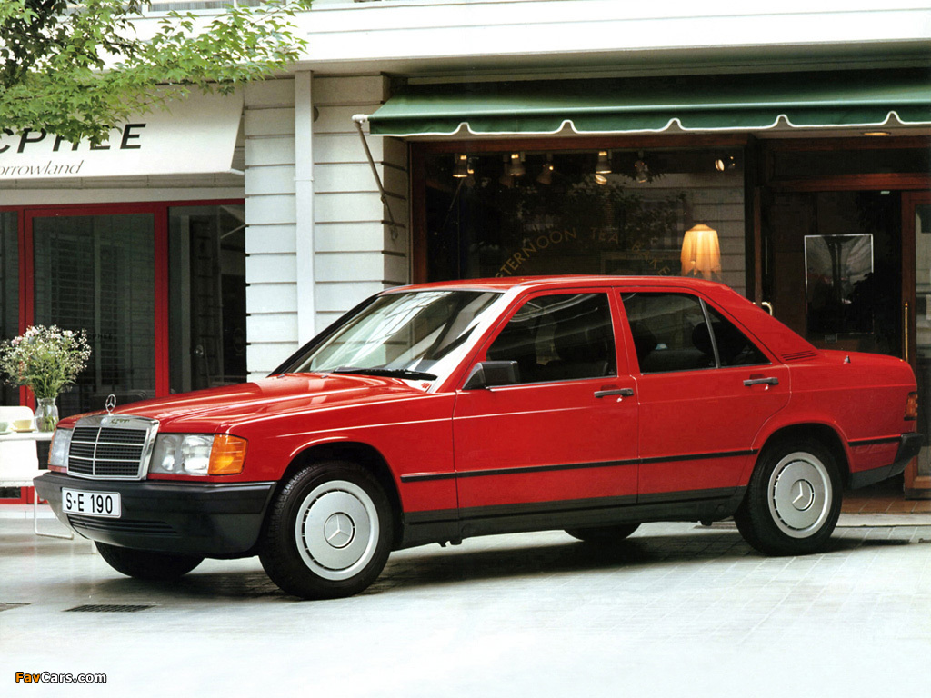 Pictures of Mercedes-Benz 190 (W201) 1982–88 (1024 x 768)