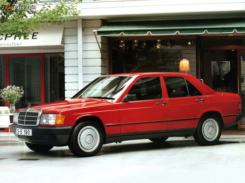 Pictures of Mercedes-Benz 190 (W201) 1982–88 (800 x 600)