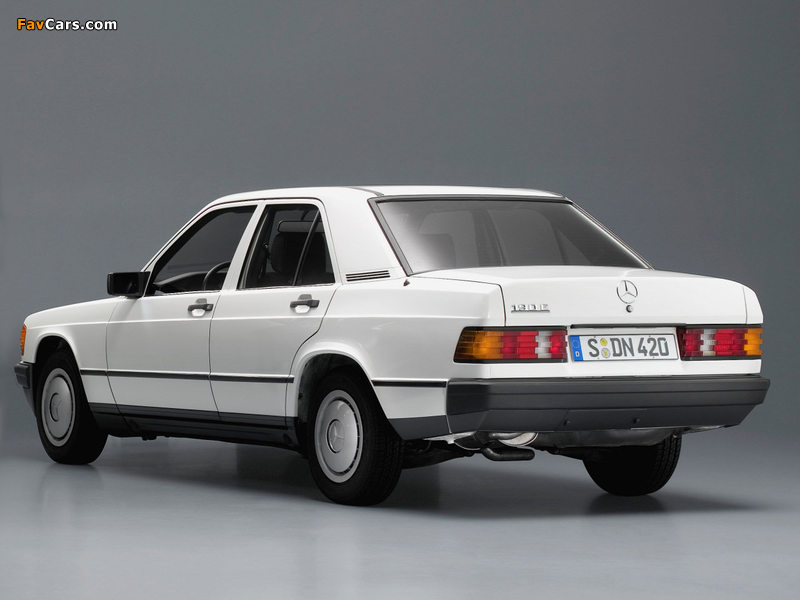 Mercedes-Benz 190 E (W201) 1982–88 wallpapers (800 x 600)