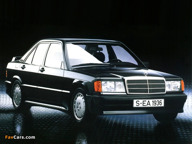 Mercedes-Benz 190 E 2.3-16 (W201) 1984–88 wallpapers (640 x 480)